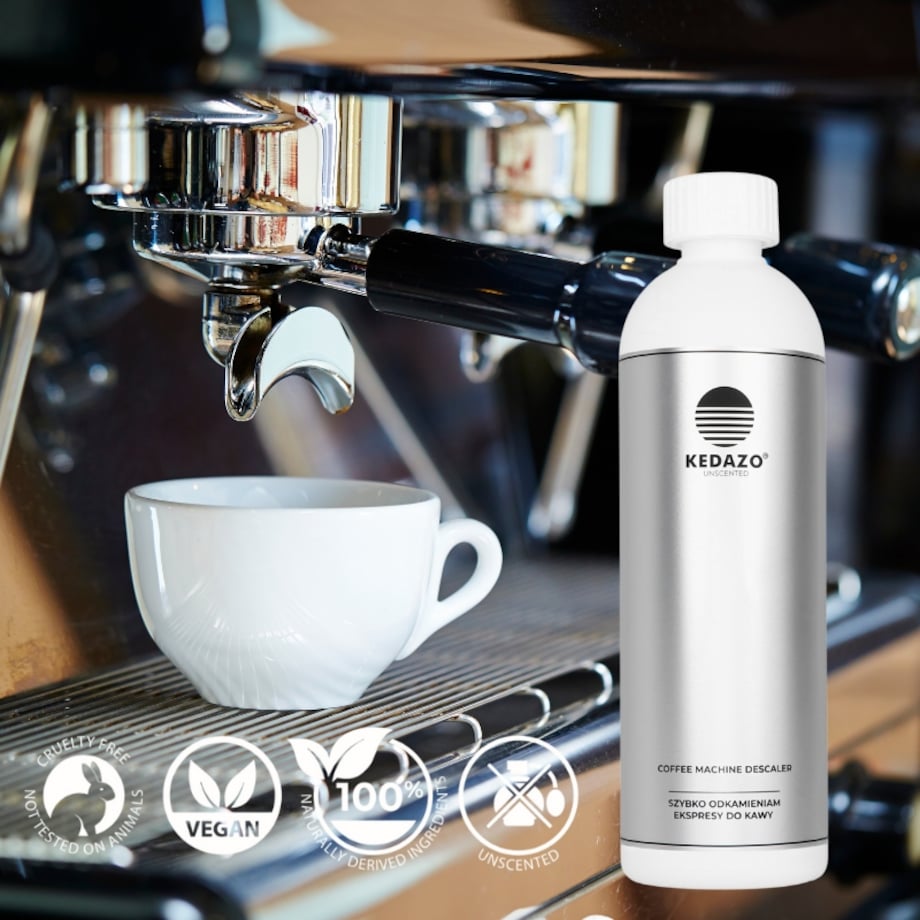Odkamieniacz do ekspresów do kawy - KEDAZO Coffee Machine Descaler — 100% naturalny, bezzapachowy