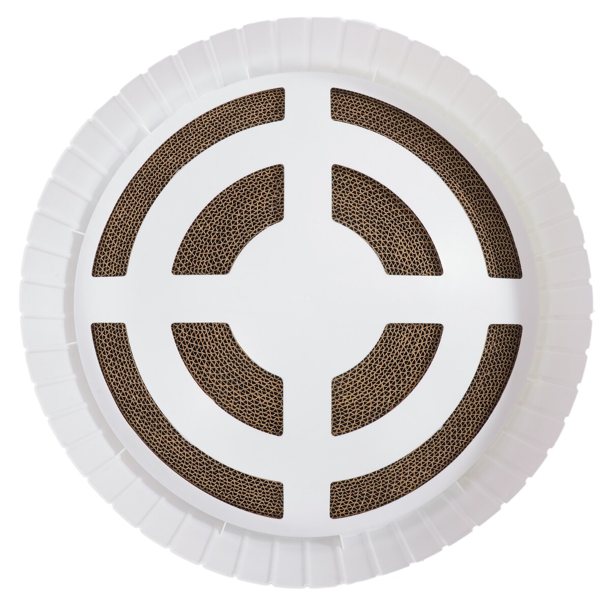 Drapak Dla Kota Z Tekturki Duży Do Drapania Zabawka Kot Leżący Okrągły