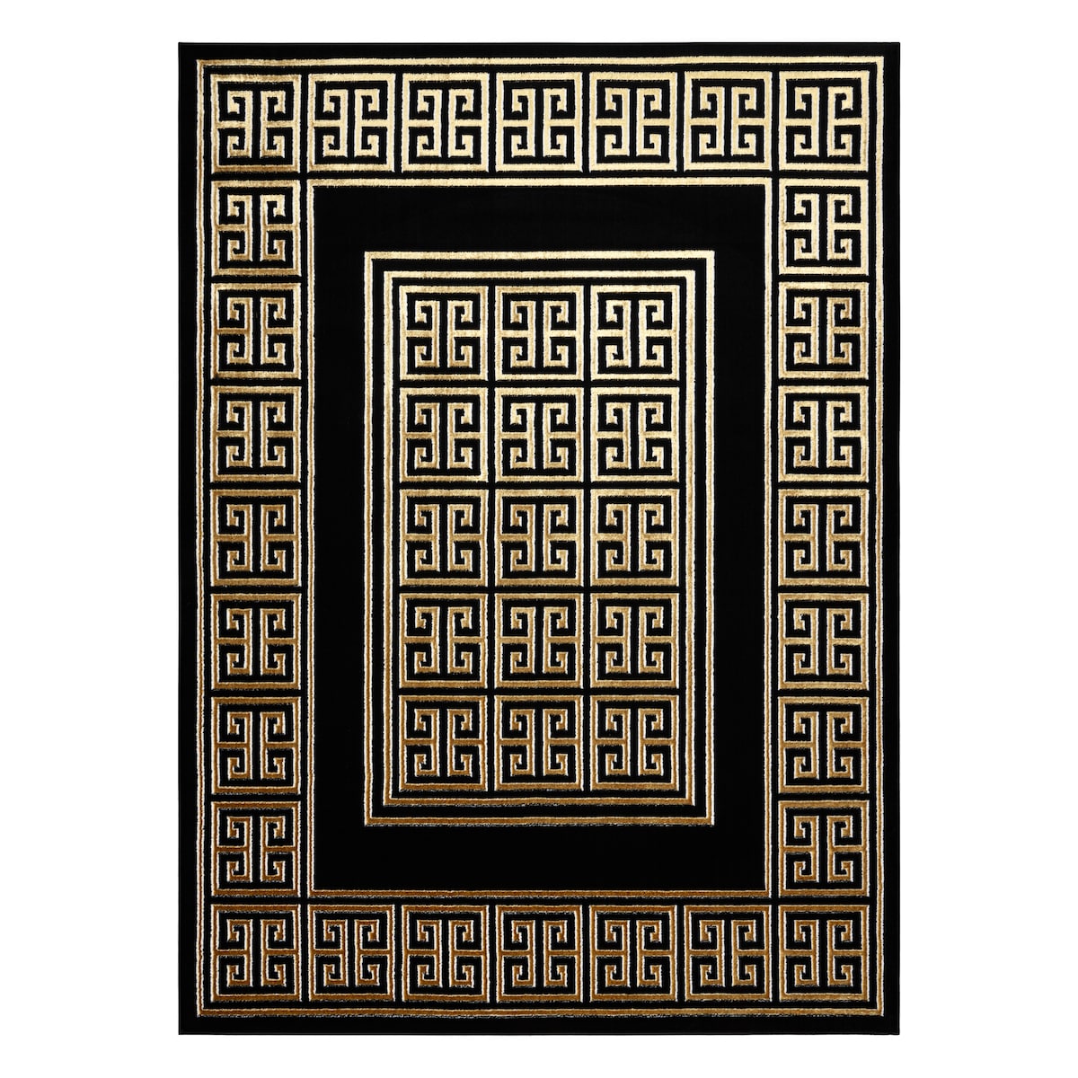 Dywan ALLURE 1968 Grecki klucz, ramka - 160x220 cm