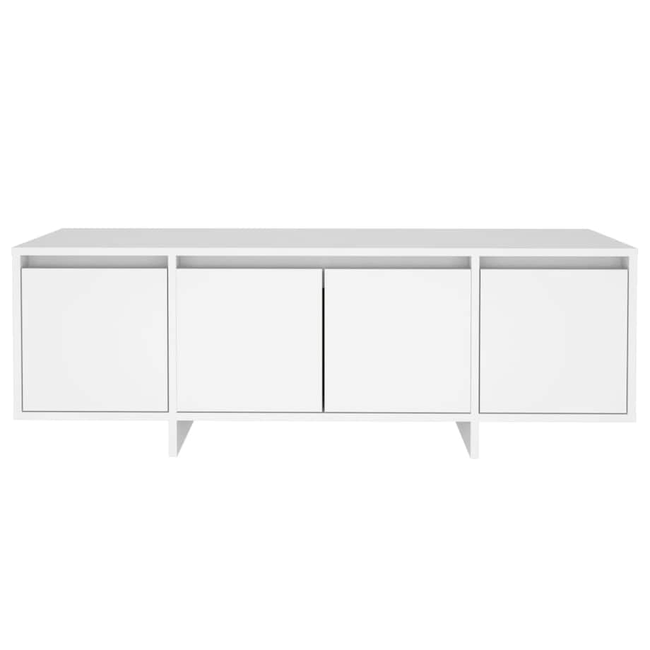 vidaXL Szafka pod TV, biała, 120x30x40,5 cm, materiał drewnopochodny