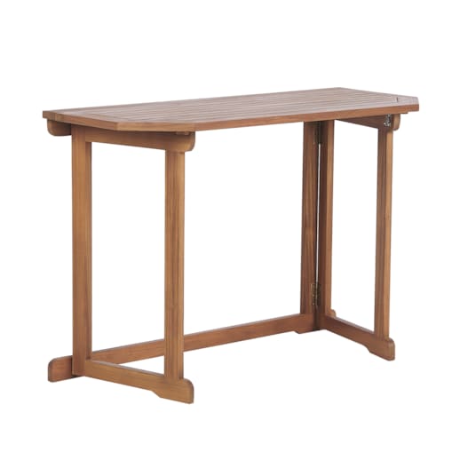 Stolik balkonowy TREIA 110 cm 47 cm Drewno akacjowe Brązowy