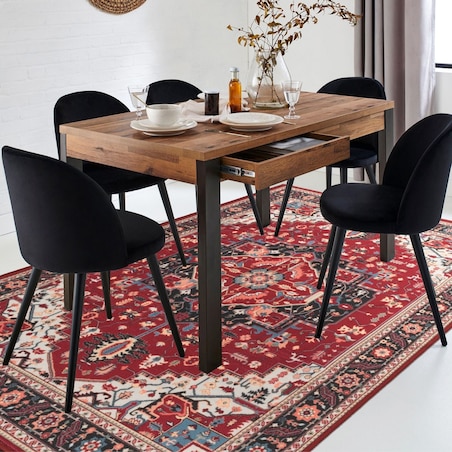 Dywan Klasyczny Sereno 160x230 cm Velvet Czerwony