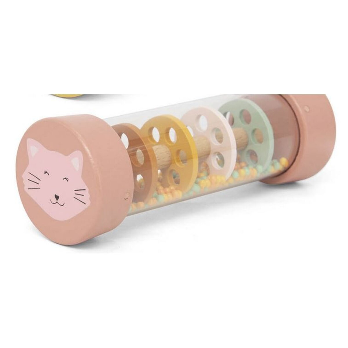 Klepsydra spirala z kolorowymi kulkami - Kot Trixie Baby