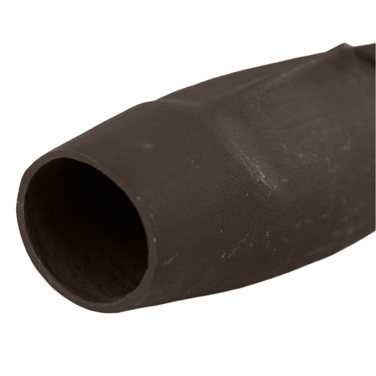 Wazon Aluminiowy Zdobiony Dekoracyjny Waza Ozdobna Na Kwiaty Twarz 8X20 Cm Brązowy