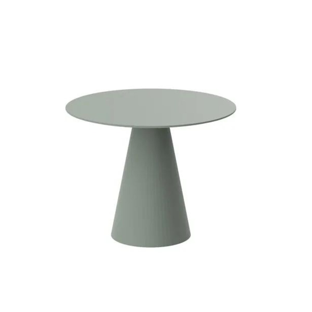 Stół okrągły PINETO 100x100 zielony
