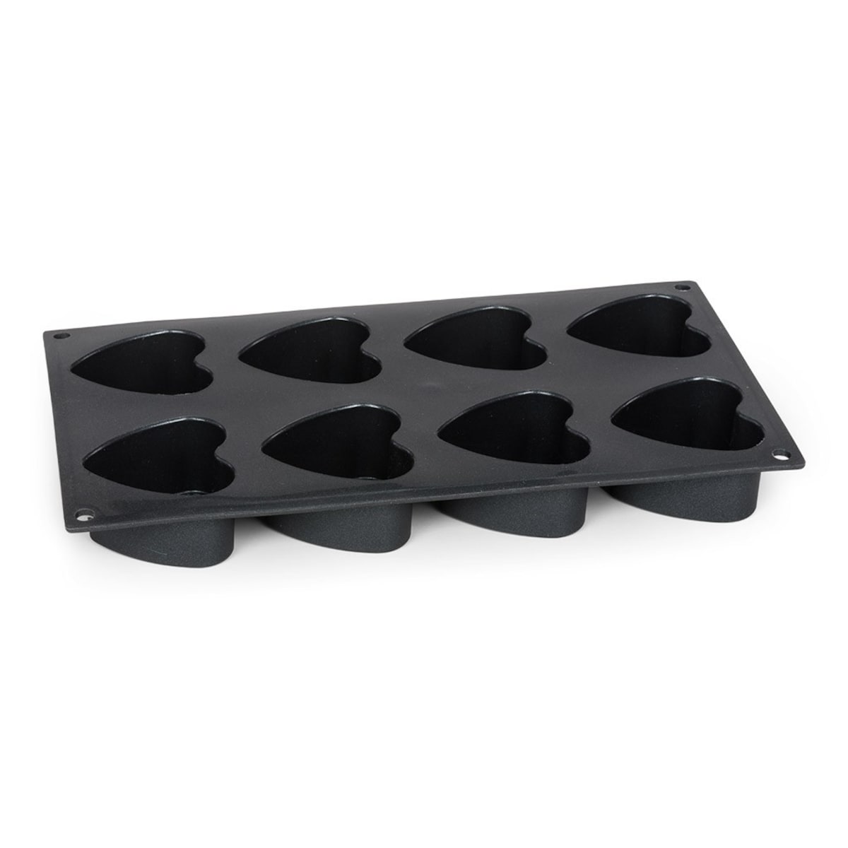 Silikonowa forma na 6 mini serc 29x17cm STARFLEX - Patisse