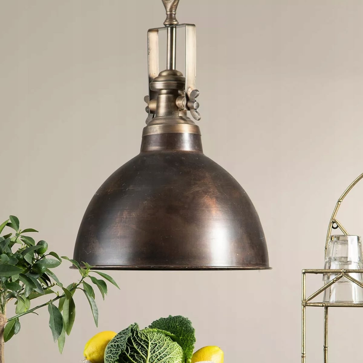 LAMPA WISZĄCA LOFT sufitowa do salonu sypialni E27 DUŻA 62cm loftowa