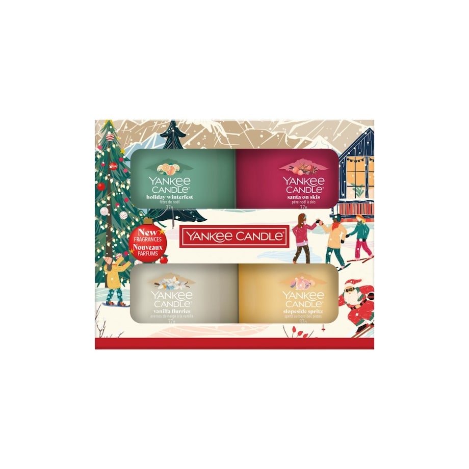 Yankee Candle zestaw prezentowy 4 ŚWIECE MINI