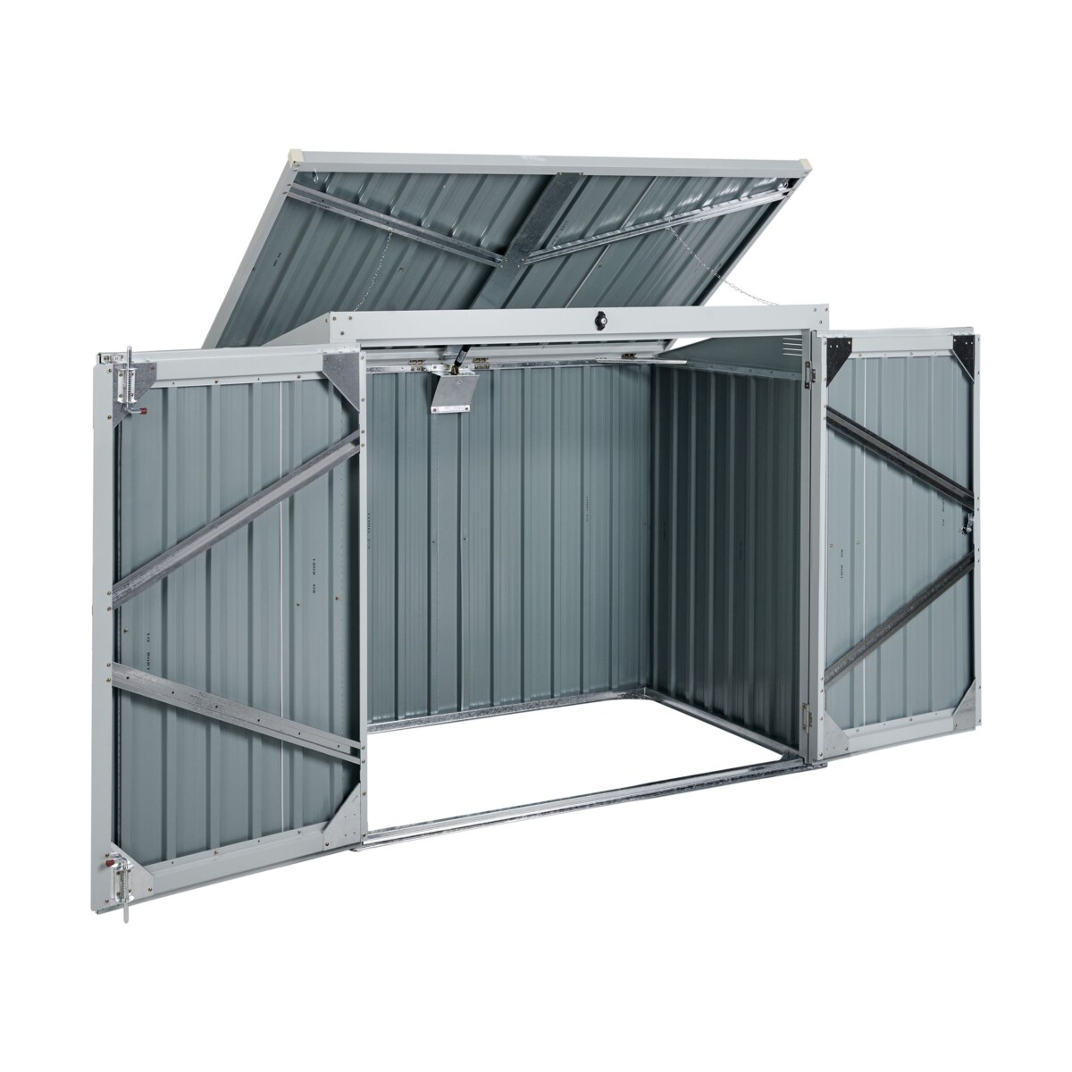 Domek narzędziowy Jasnoszary MOENA