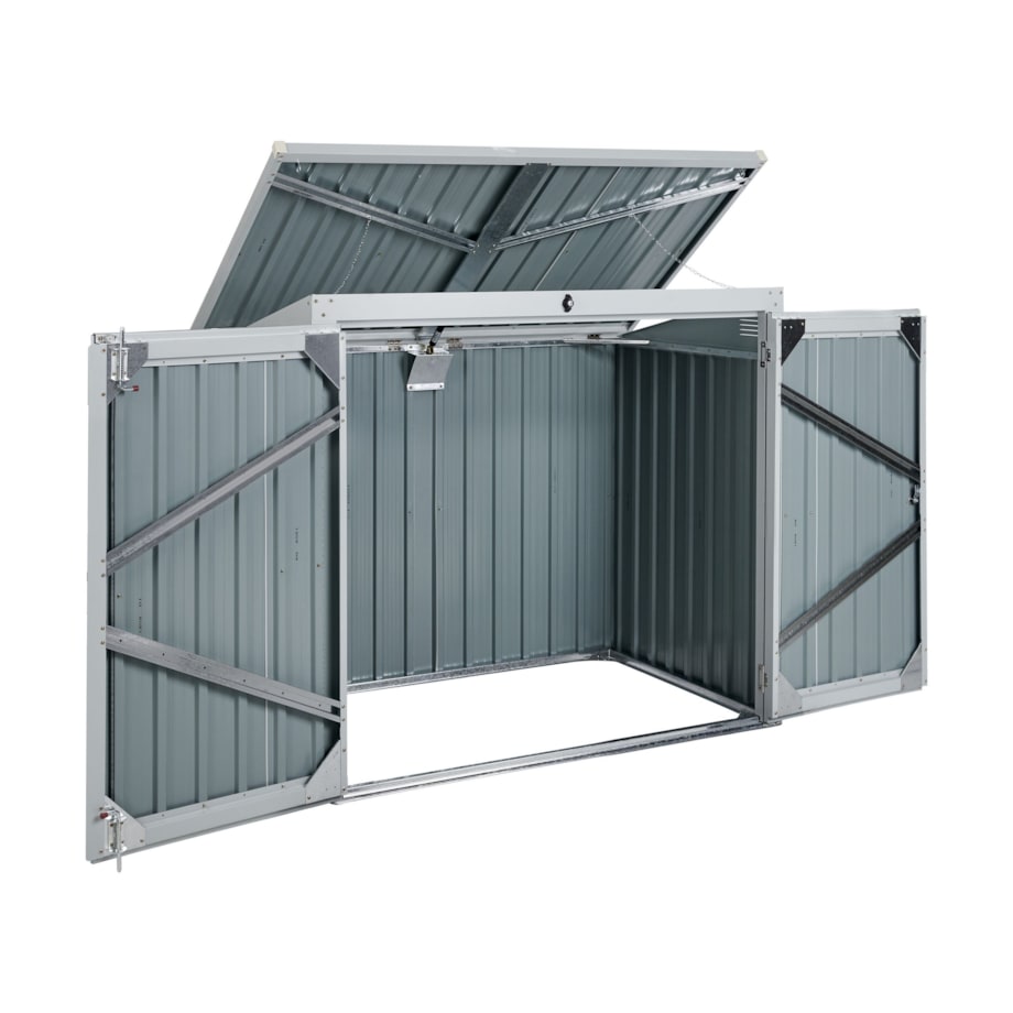 Domek narzędziowy Jasnoszary MOENA