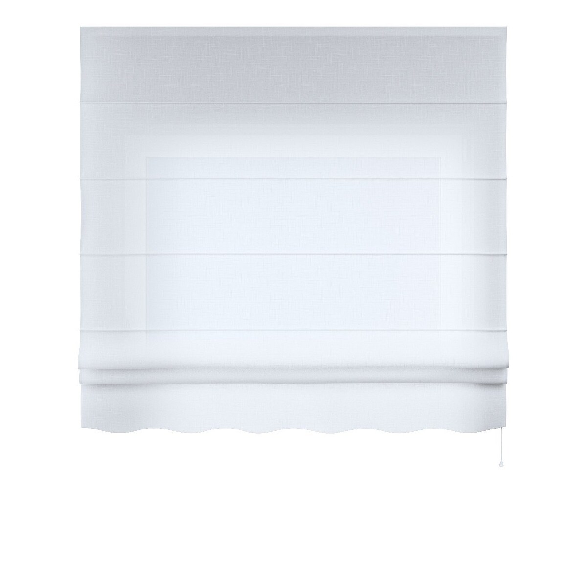 Roleta rzymska Florencja 110x150 prześwitująca, biała