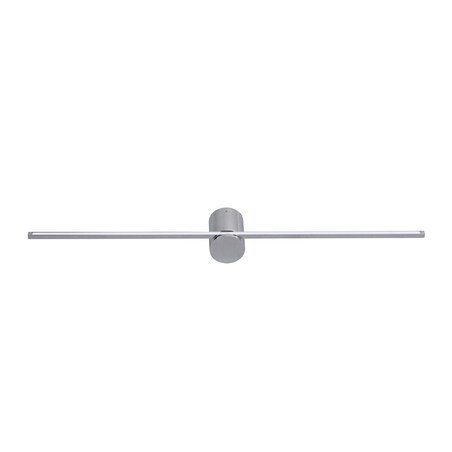 Kinkiet nad lustro Modern Slim LP-777/1W L CH LED 8W chrom podłużna lampa ścienna