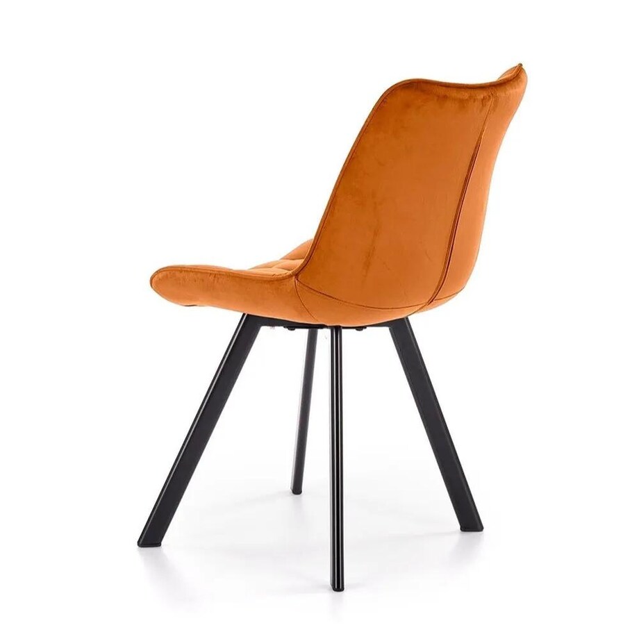 Krzesło tapicerowane K332 VELVET cynamonowe