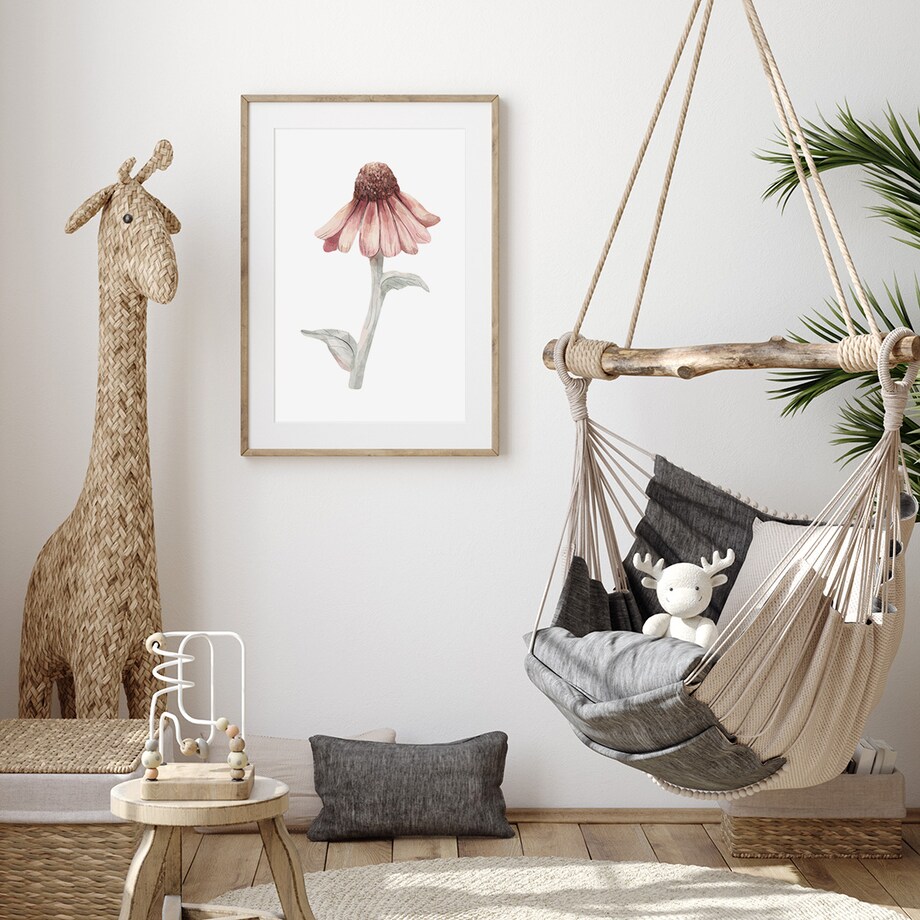 Plakat dla dzieci Kwiat 2 50x70