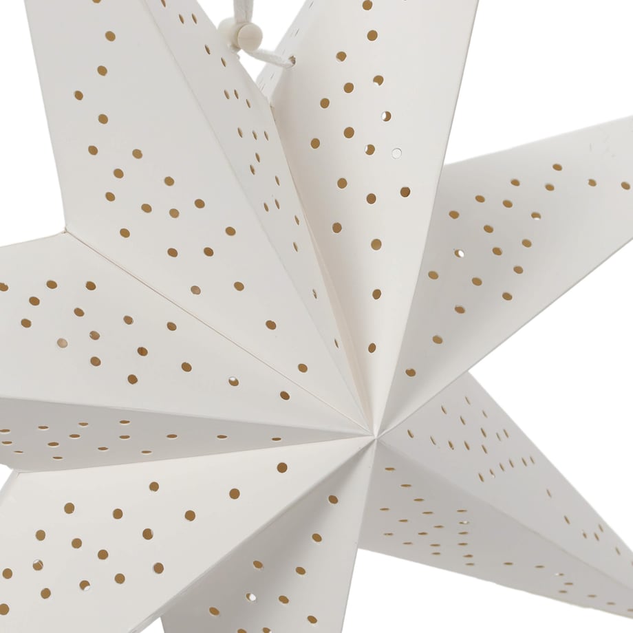 Dekoracja na okno, gwiazda z papieru, 45 cm