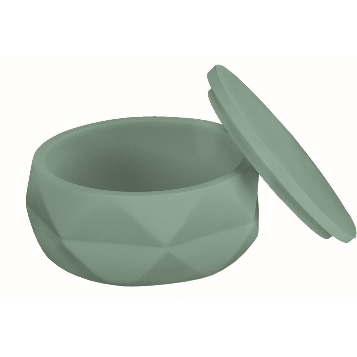 Kleine Wolke Crackle Jar Pojemnik łazienkowy zielony