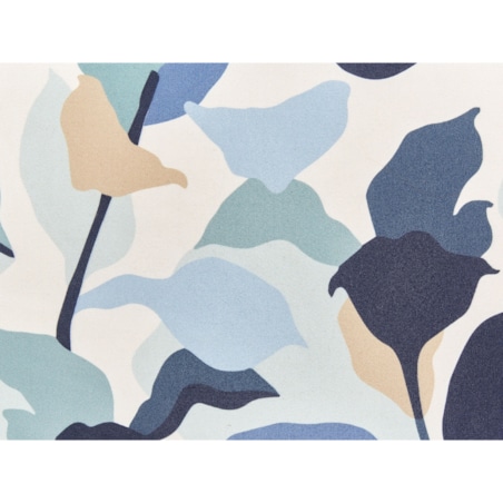 2 poduszki ogrodowe w liście 40 x 60 cm niebieskie VEGLINO