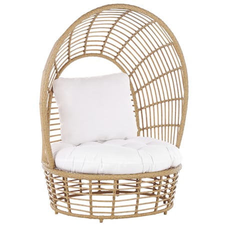 Fotel ogrodowy LIDO Rattan Beżowy