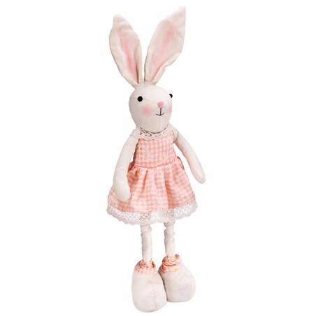 Zajączek FIGURKA 48-67 cm zajączek wielkanocny OZDOBA duży królik WIELKANOC