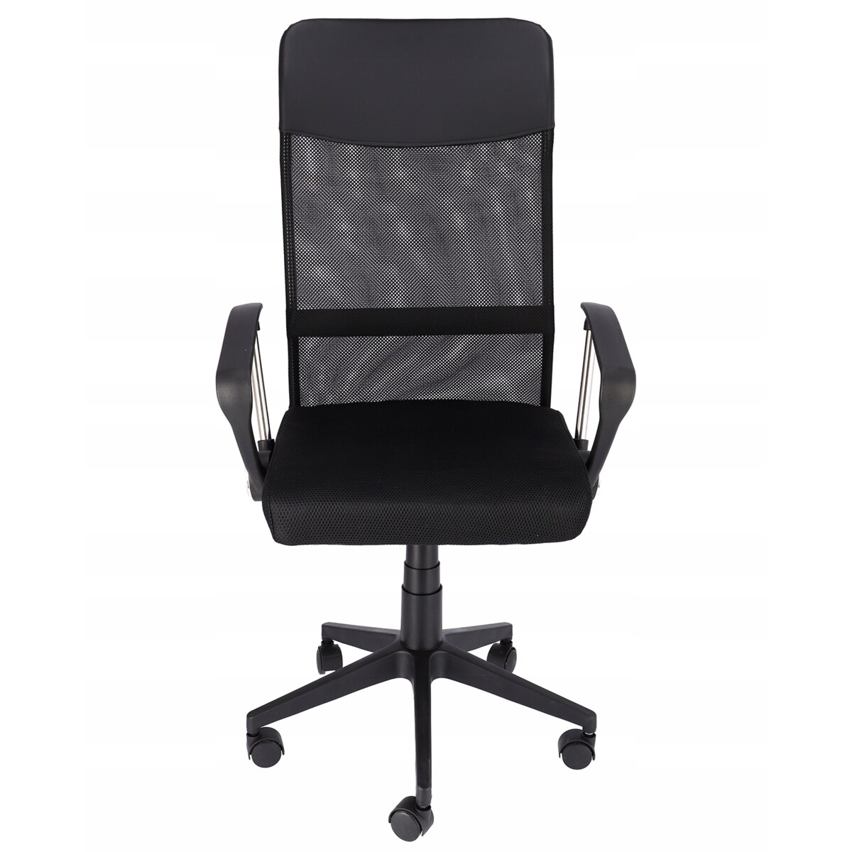 Fotel Krzesło Do Biurka Biura Zoom Ekoskóra Czarna