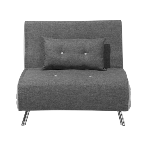 Sofa rozkładana ciemnoszara FARRIS