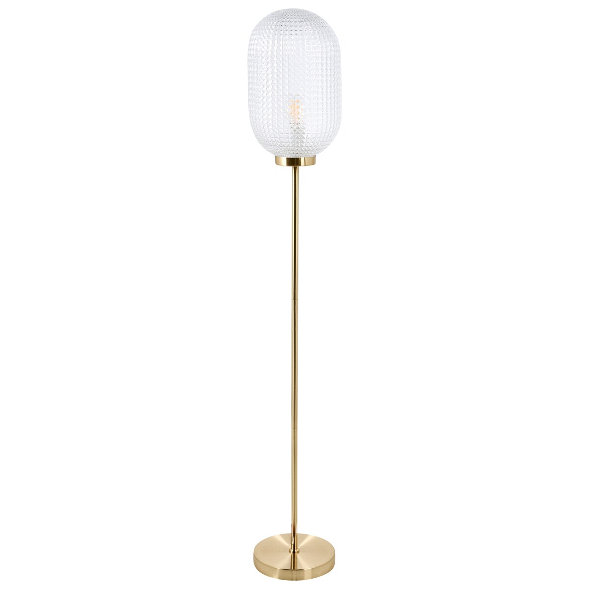 Lampa podłogowa PORTERO Metal Złoty