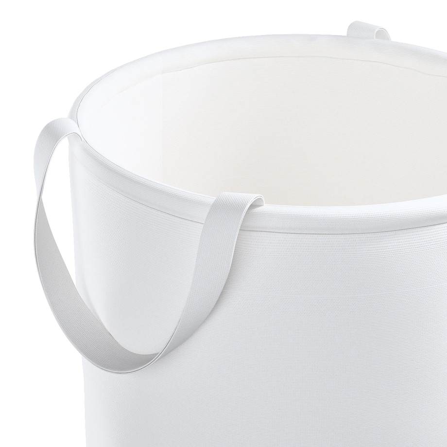 Kosz na zabawki Tobi, biały, 40x50cm, Happiness