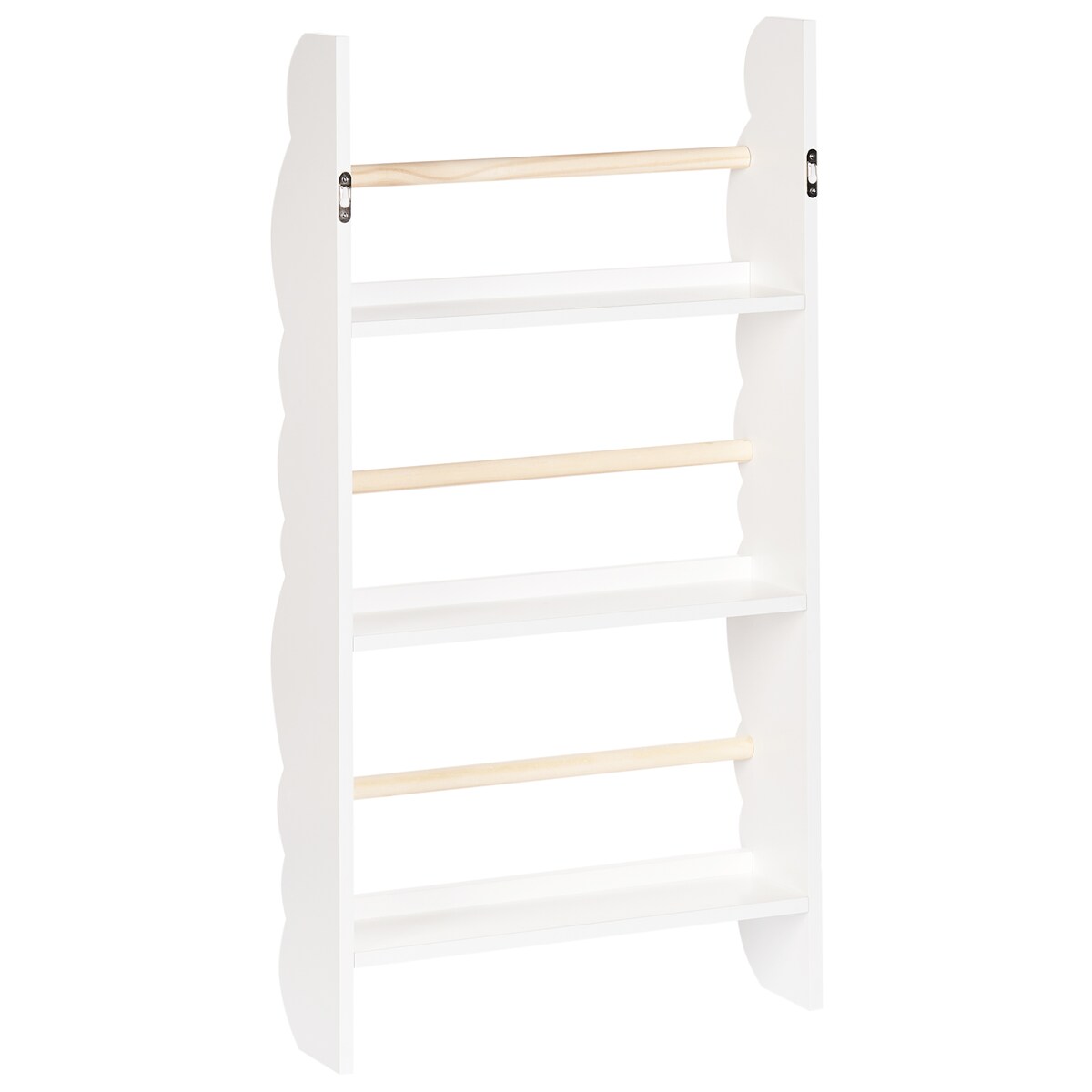 Regał ścienny RIGOLET 80 cm Biały