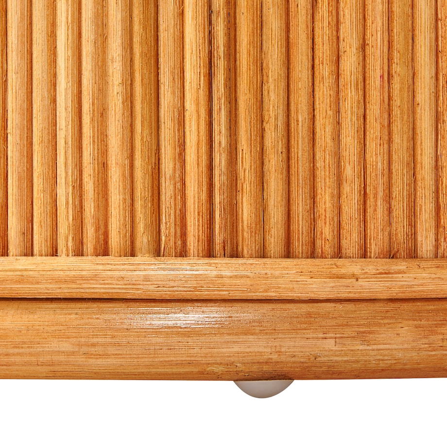 Stolik kawowy ogrodowy AIROLE 150 cm 70 cm Rattan Brązowy
