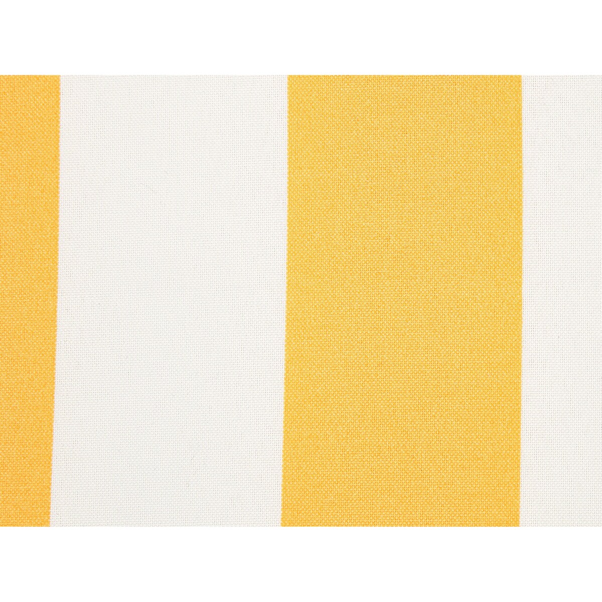 Zestaw 2 poduszek na krzesła ogrodowe żółto-biały TERNI