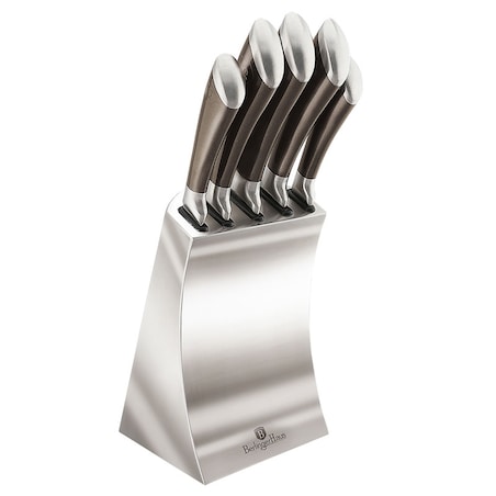 Zestaw noży 6 elementów BERLINGER HAUS passion Carbon