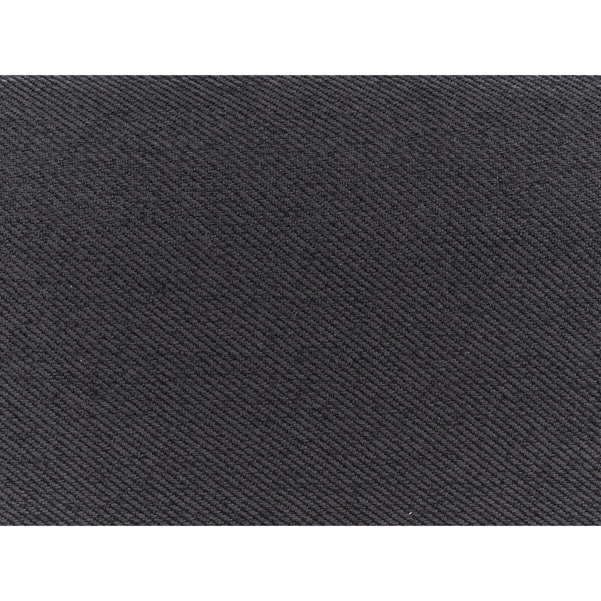Sofa trzyosobowa tapicerowana czarna LOEN