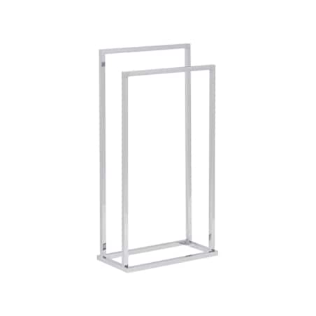 Stojak na ręczniki srebrny RECREO