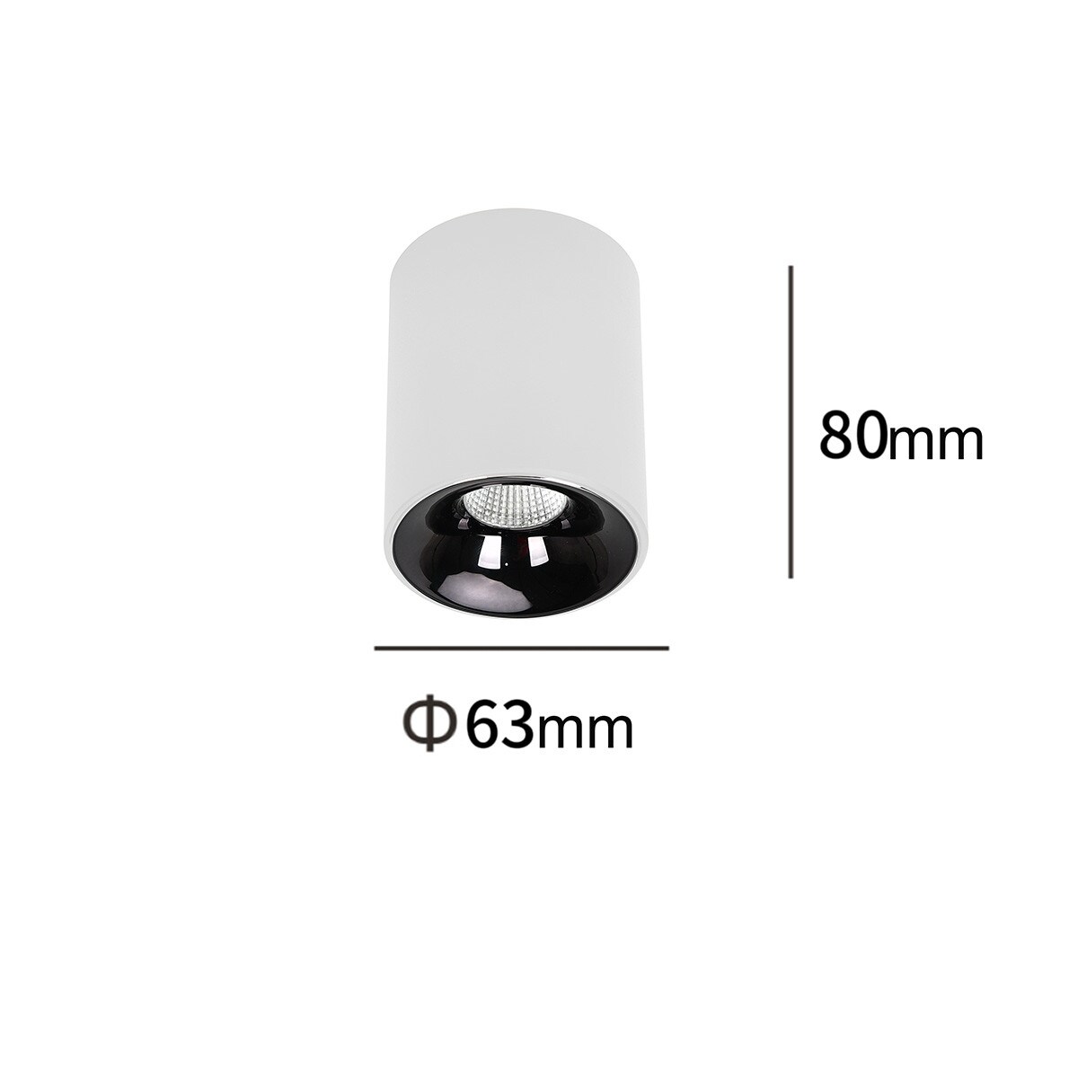 Oprawa natynkowa Light Prestige Tom biały LED CCT 3000K/4000K/6000K (regulowana) 1 szt.
