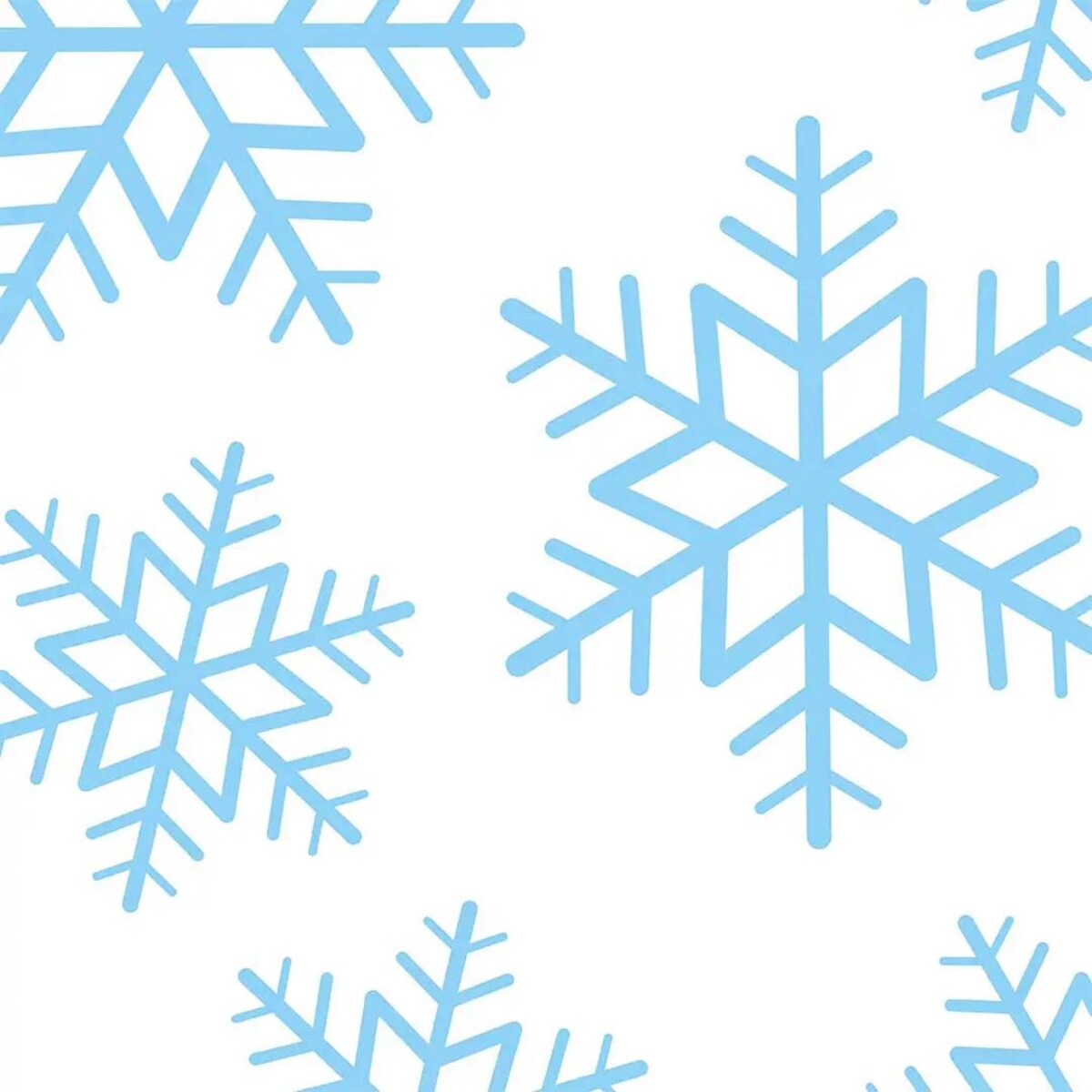 Serwetki świąteczne - Śnieżynka (2szt.)