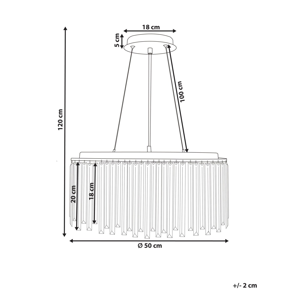 Żyrandol metalowy 5-punktowy srebrny LAMEIRA