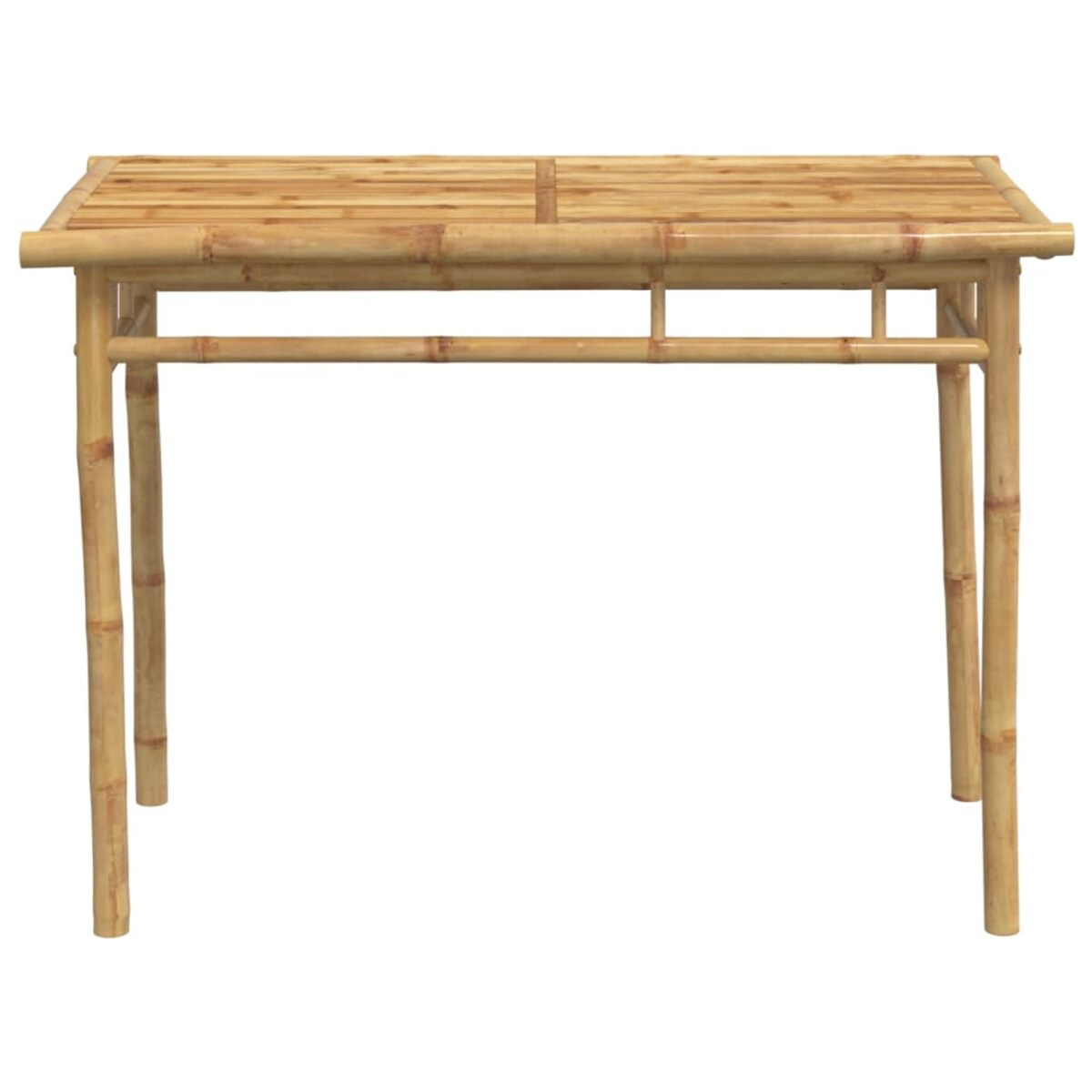 vidaXL Ogrodowy stół jadalniany, 110x55x75 cm, bambus