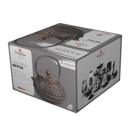 Zaparzacz żeliwny 0.85L z filtrem retro BERLINGER HAUS