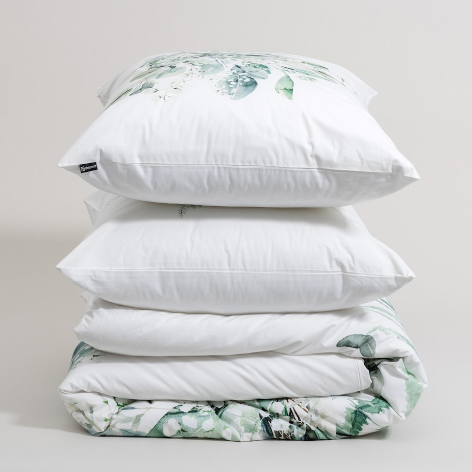 Komplet pościeli bawełnianej Eucalyptus Haven 160x200 cm, 160x200 cm
