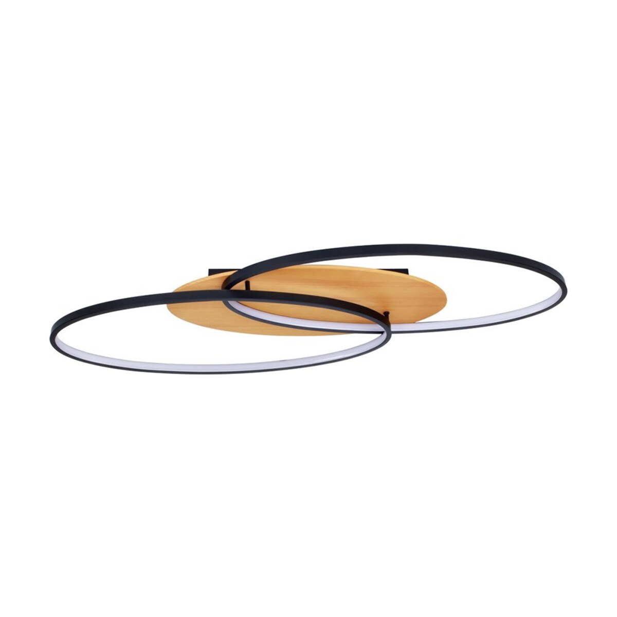 Lampa Sufitowa LED Poraso Czarna 24W 3000K 920 lm Italux