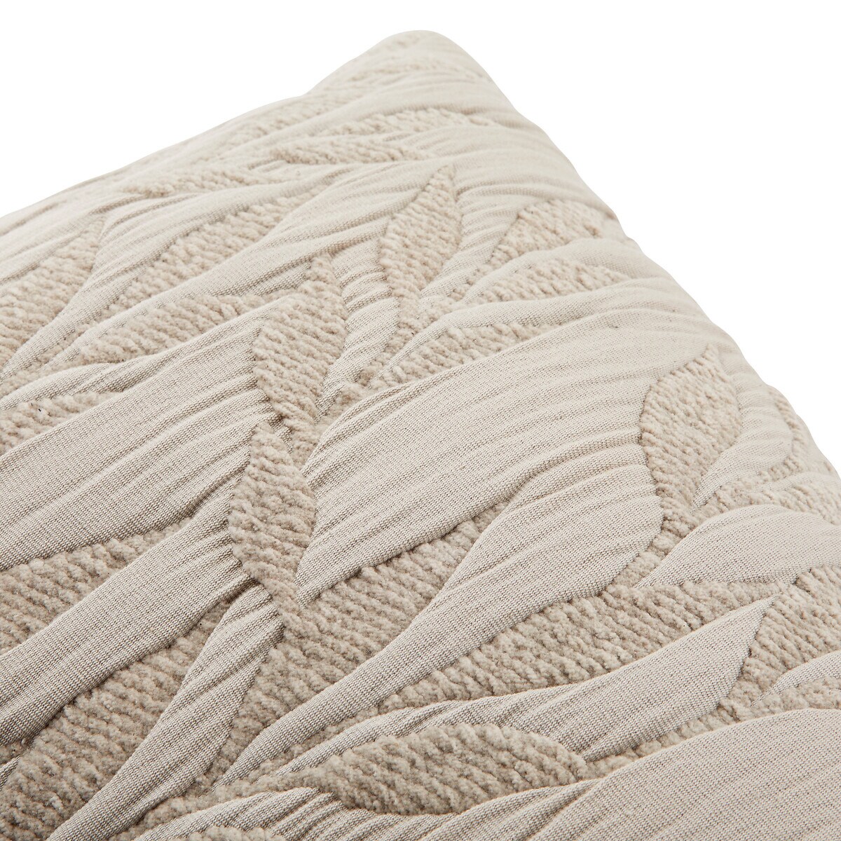 Poduszka dekoracyjna LETHO, listki, 38 x 58 cm