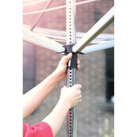 Suszarka ogrodowa Topspinner 40m szara do gruntu 310744