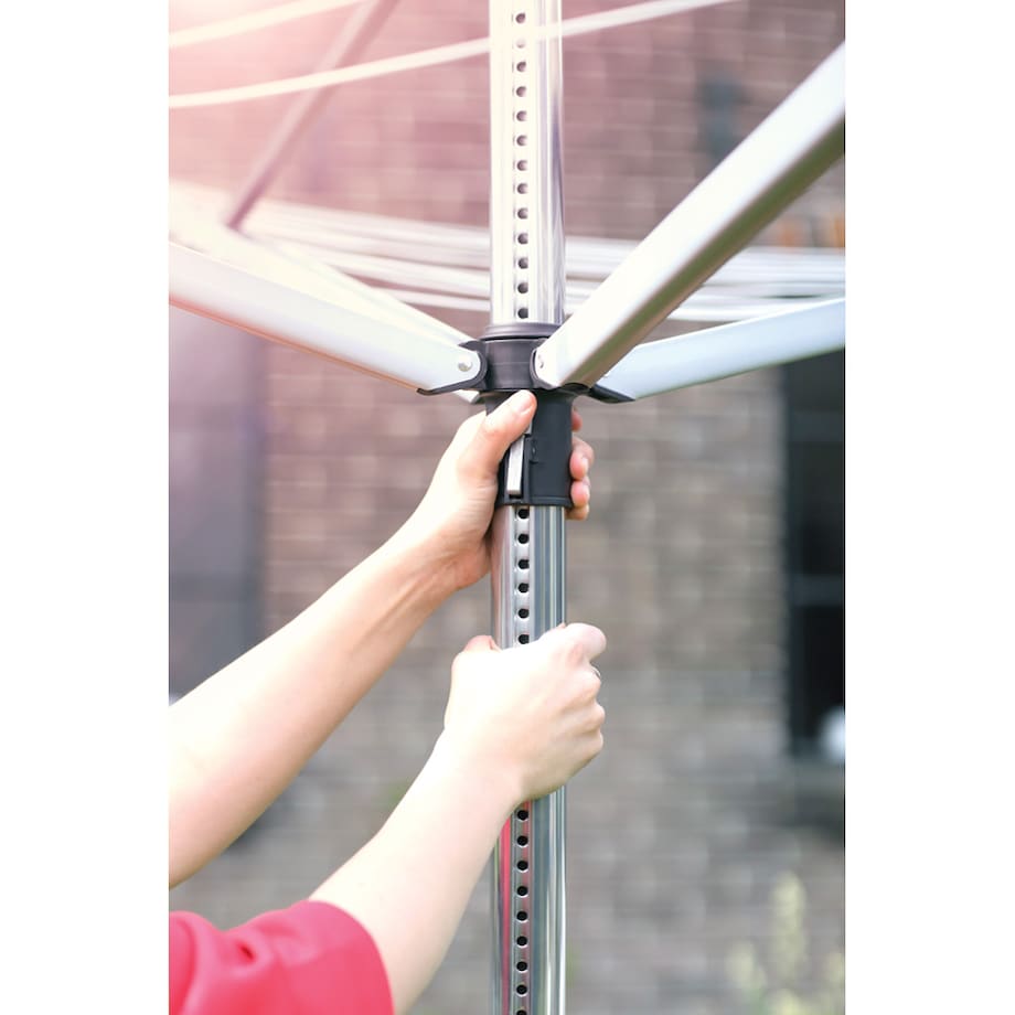Suszarka ogrodowa Topspinner 40m szara do gruntu 310744