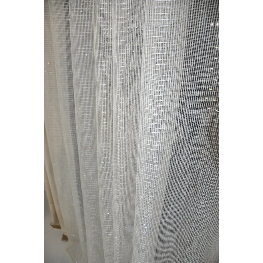firana "perla lumiere" z siatki 140x250 cm