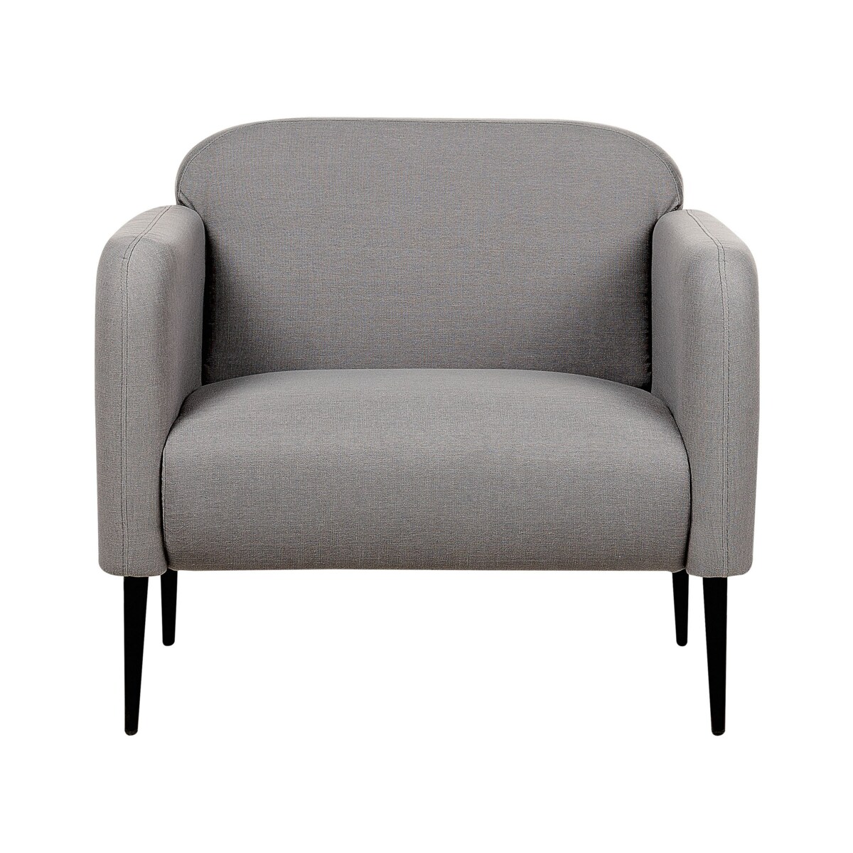 Fotel tapicerowany szary STOUBY