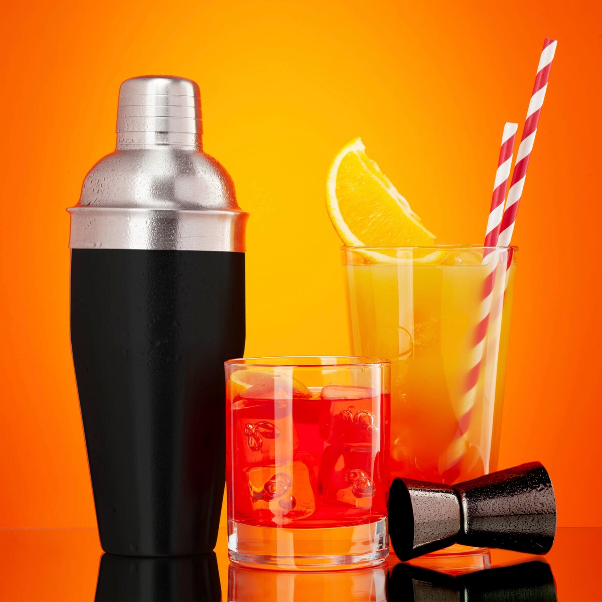 Zestaw Barmański Do Drinków I Koktajli Shaker Bostoński Drink Maker Stal 5