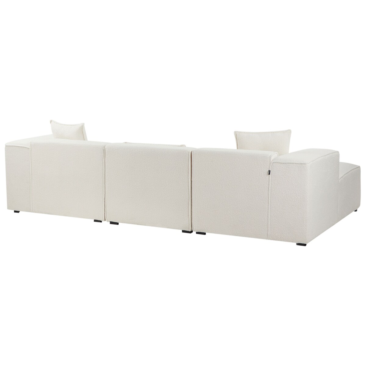 Narożnik DOLVA Złamana biel Boucle Lewostronny