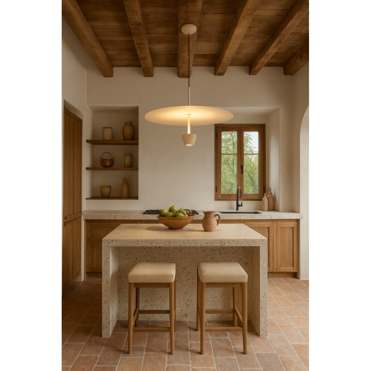 LAMPA WISZĄCA ALUMINIOWA ALTANORA SZAMPAŃSKA