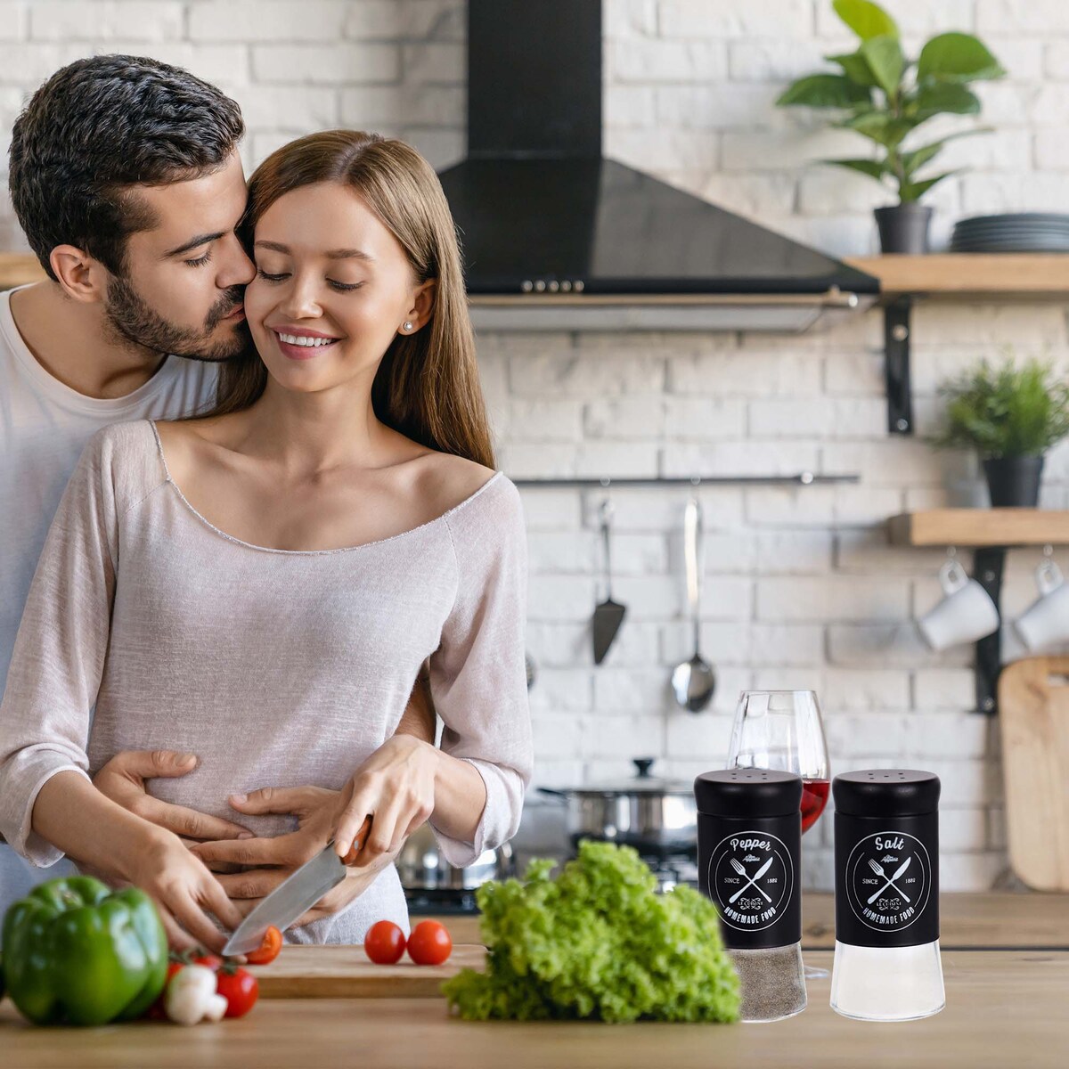 Solniczka Pieprzniczka Przyprawnik Czarny Zestaw