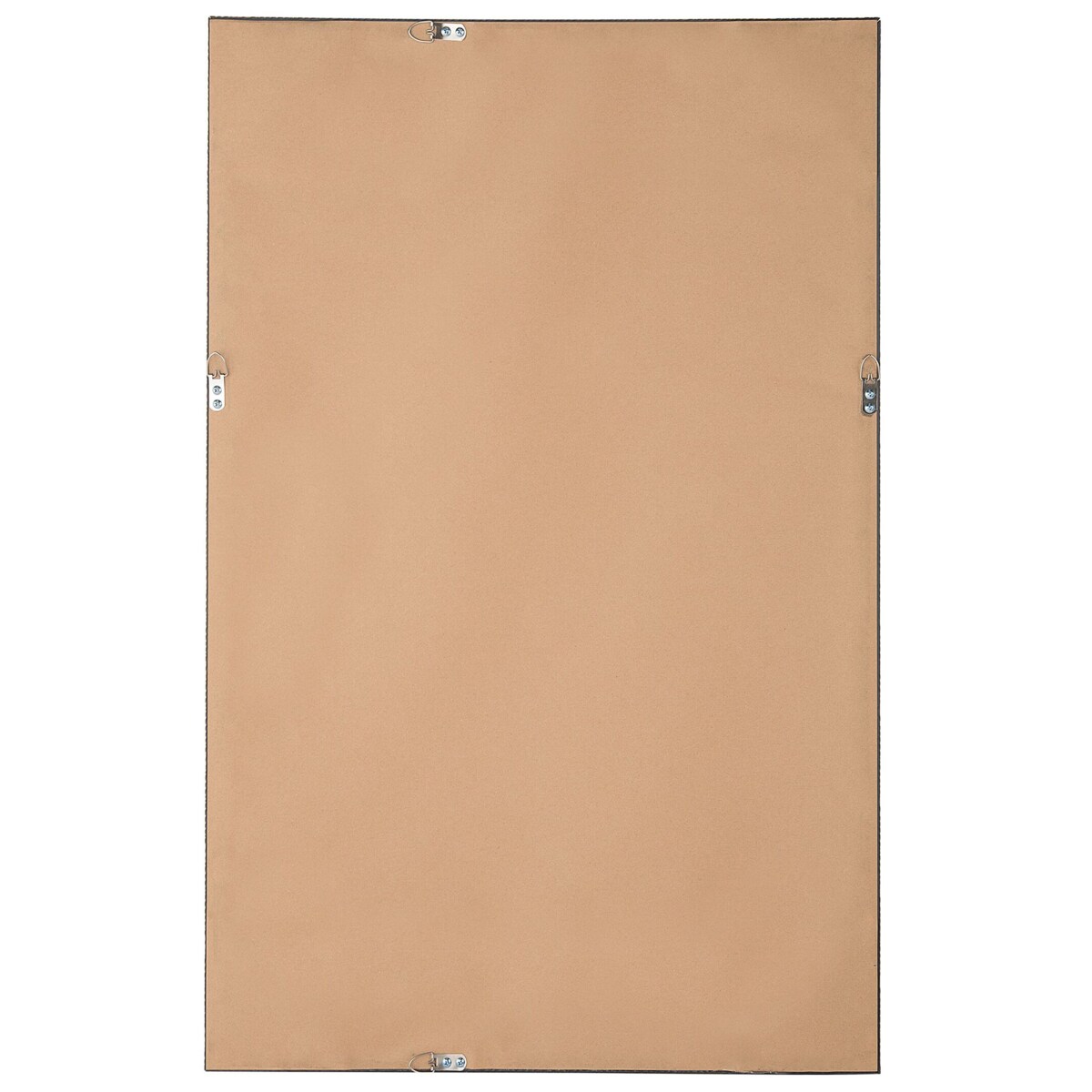 Lustro ścienne 60 x 90 cm czarne MORLAIX